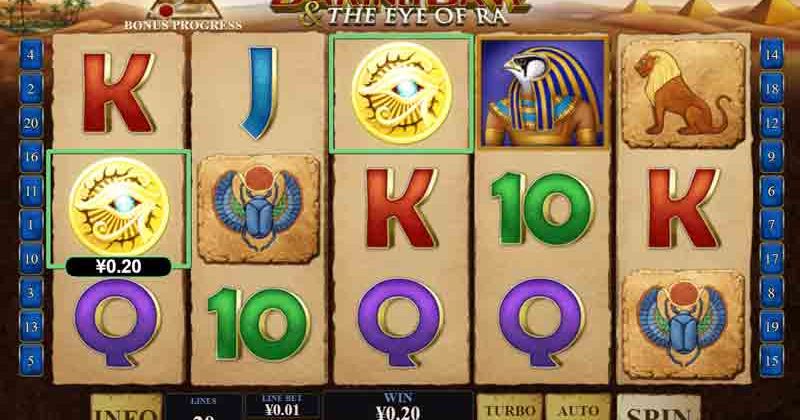 Play in Daring Dave and the Eye of Ra Slot Online From Playtech for free now | www.php-j.com