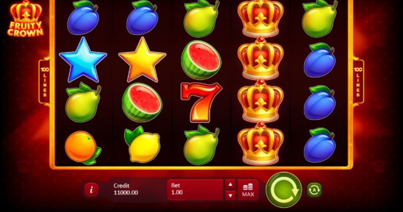 Play in Fruity Crown slot online from Playson for free now | www.php-j.com