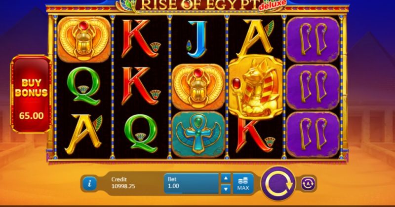 Play in Rise of Egypt: Deluxe slot online from Playson for free now | www.php-j.com