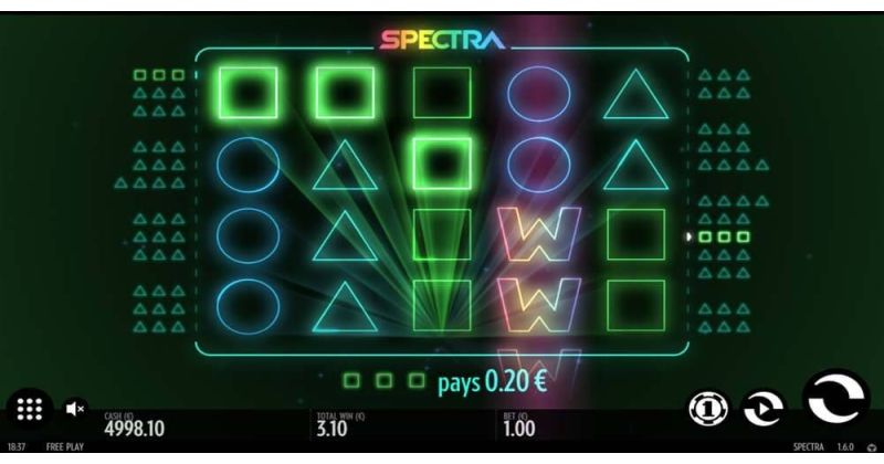 Play in Spectra Slot Online From Thunderkick for free now | www.php-j.com